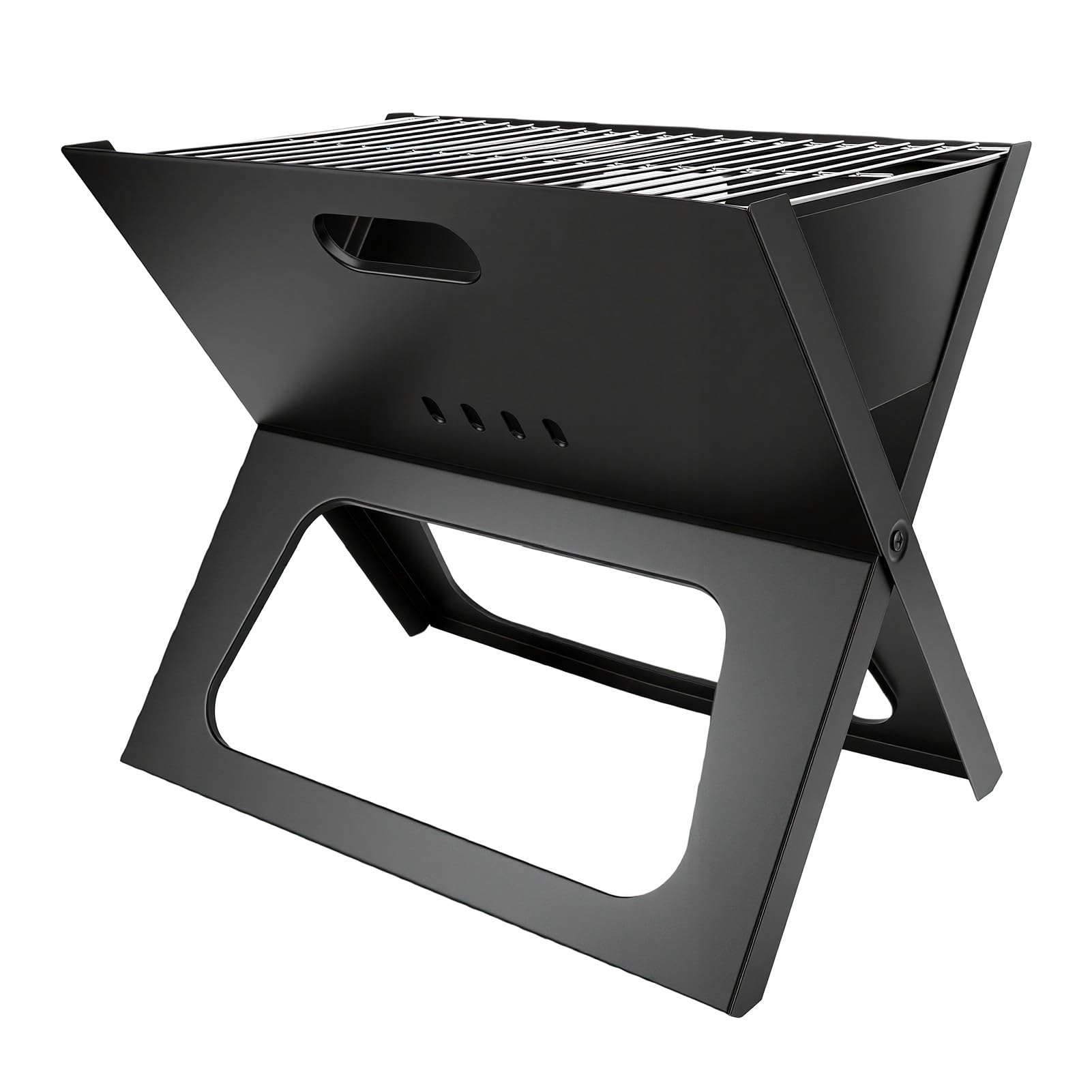 Keenso Barbecue a Carbone Portatile, 17.3 X 11.4 Pollici Pieghevole a