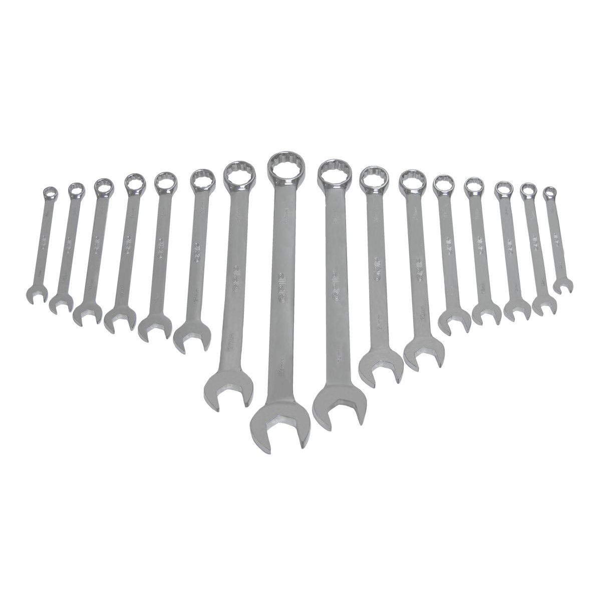 GRIP 89242 16 Pc XL Pro Combination Wrench Set Mm