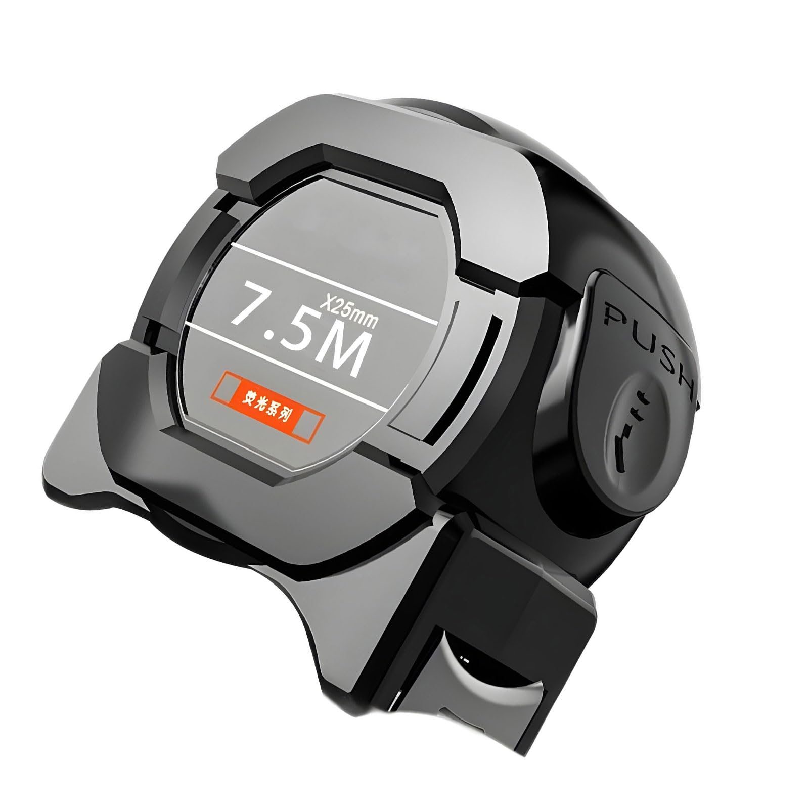 5/7.5 / 10m Tape Measure Measuring Tape Measure Measuring Retractable Black Measurement Self-Locking Fluorescent Locking