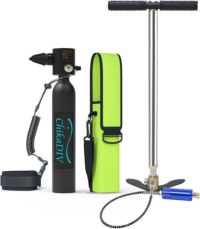 Mini Scuba Tank 0.5L Scuba Diving Tank with 510 Minutes