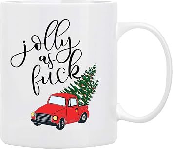 Christmas Coffee Mug, in Decorative Christmas Gift Box 11 oz