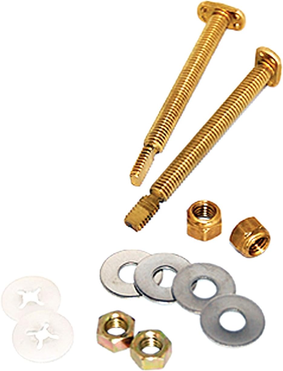 Millrose 73070 Monster Advantage Toilet Bolts, 5/16-Inch x 3-1/2-Inch, Blue