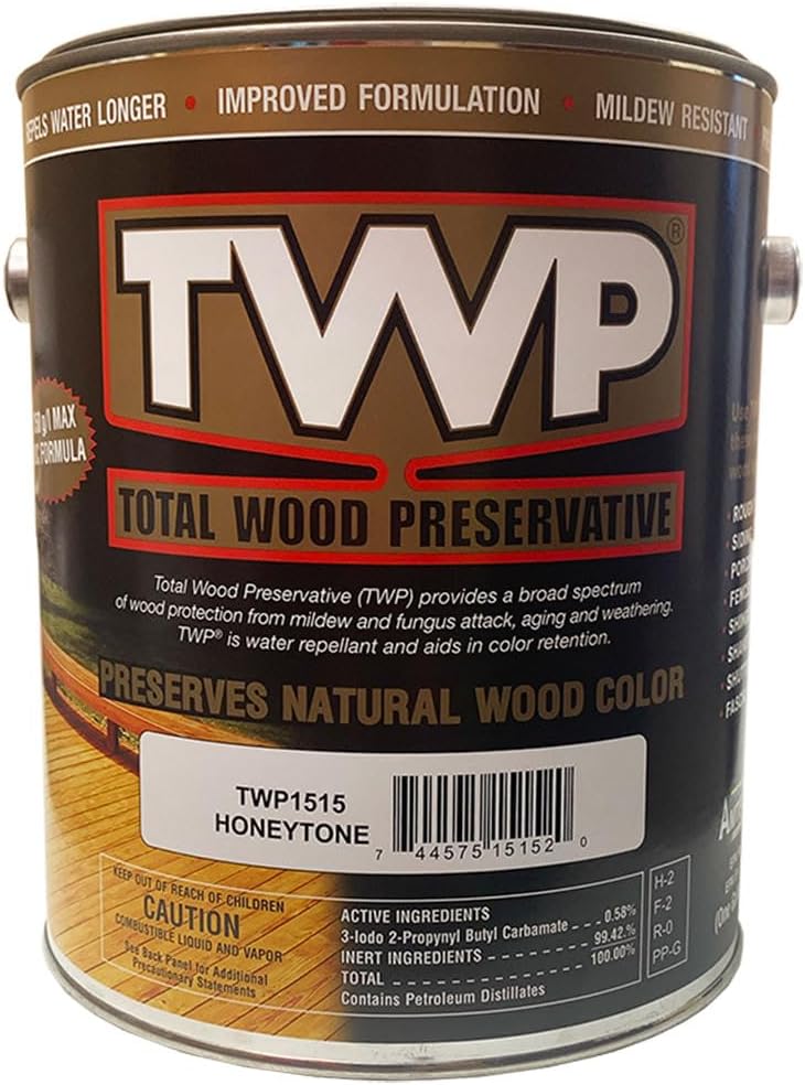 TWP 1515 Honeytone Low Voc Preservative Stain Gal by TWP