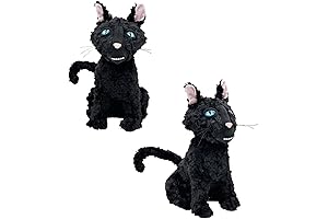 Enigmatic Coraline Cat Plush: An Enchanting Addition to Your Dreamy World