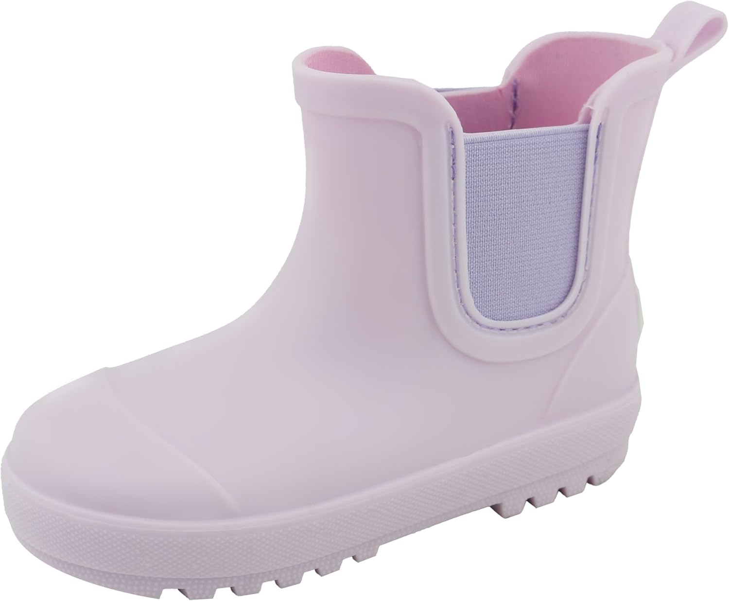 BEARPAW Toddler and Kids’ Chelsea Rain Boots, Waterproof Rubber Rainboot, Girls/Boys Light Water Shoes for Muddy Park/Hiking