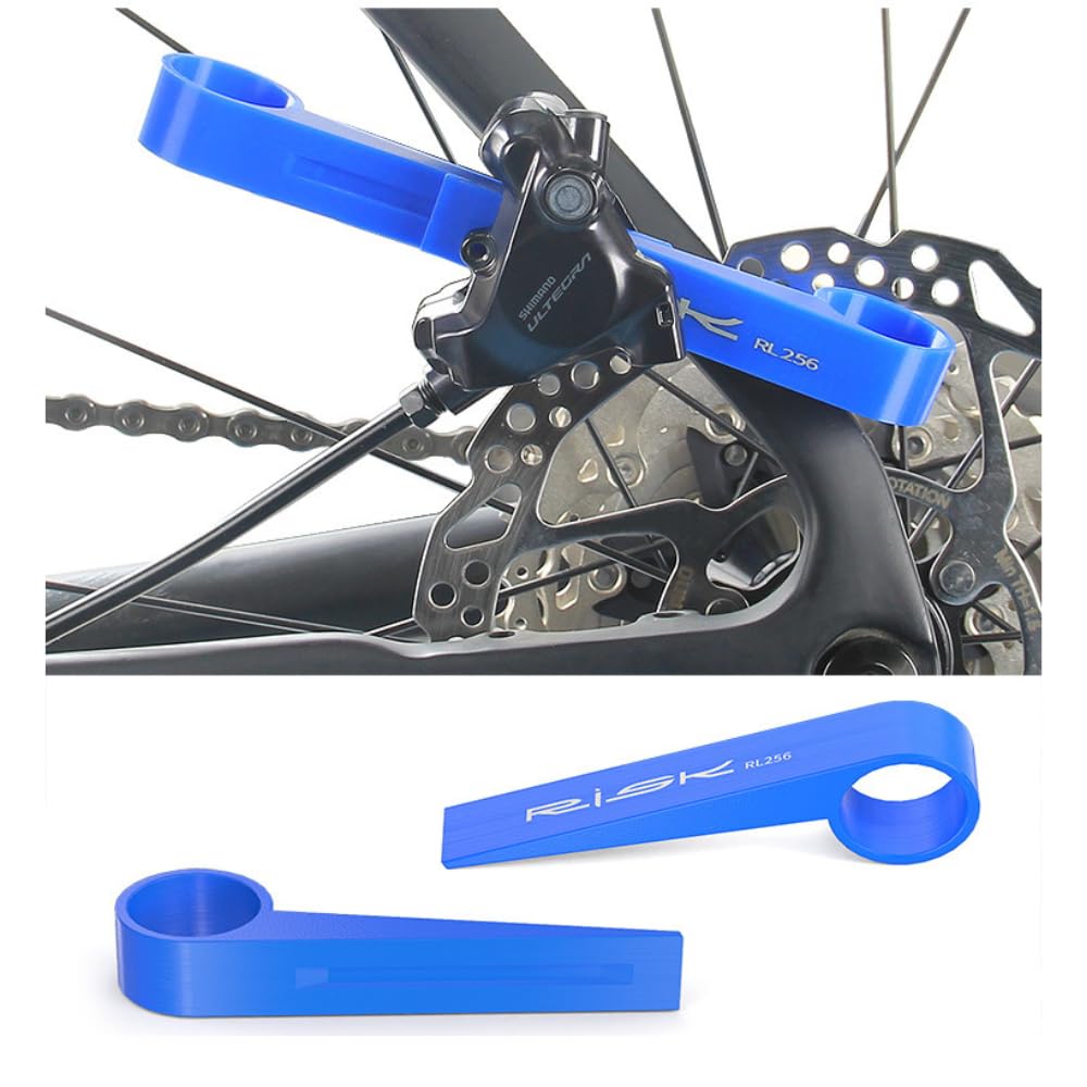 Professional Bicycle Disc Brake Piston Spreader Tool - Hydraulic Brake Caliper Reset Tool for Mountain & Road Bikes, Non-Metallic Design with Positioning Track