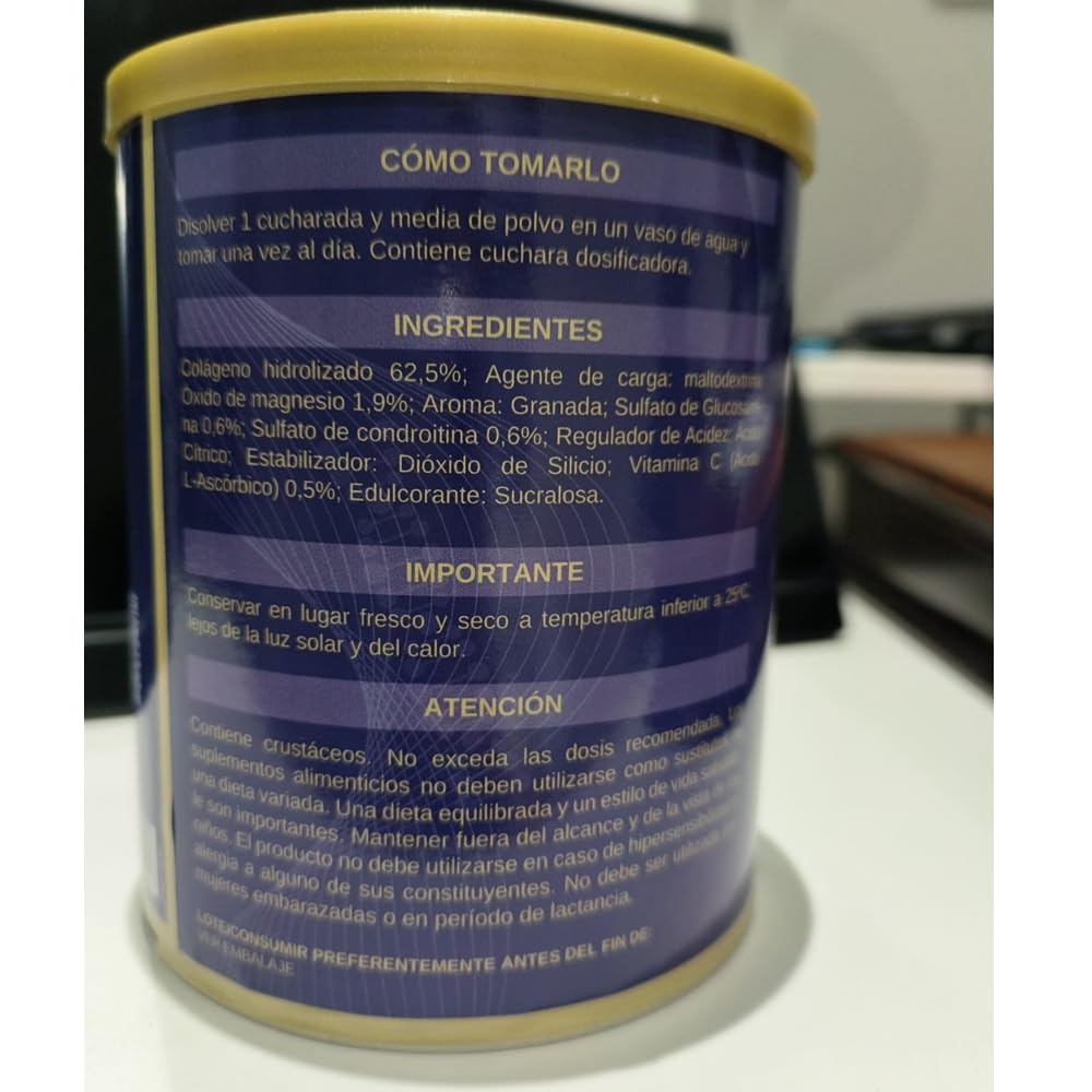 Colageno Artabria en Polvo Con Magnesio Y Vitamina C, Cuidado de la Piel, Cabello Y Uñas. Piel Luminosa y con Menos Arrugas, 400gr. Pack Hipnotik Casuality