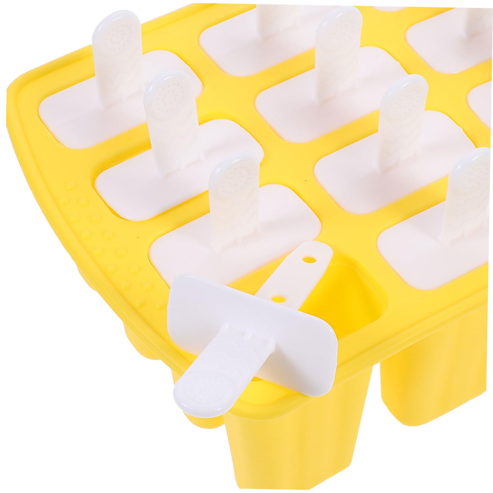 IMIKEYA Moule à Glace en Silicone, 12 Compartiments, pour Pâte et Fruits, Lot de 1 Set de Set, DIY la Maison L’hôtel