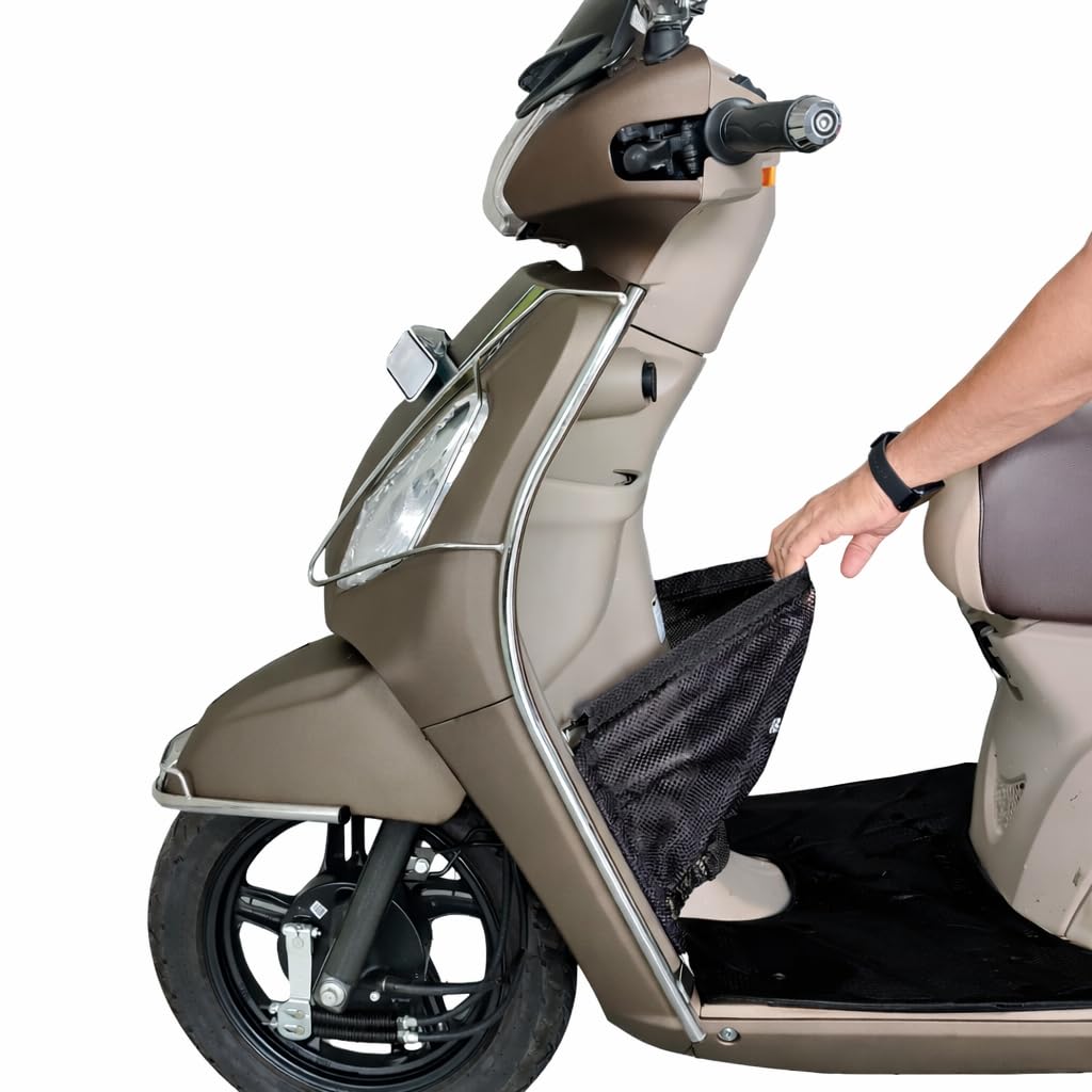 FIBERA Smart Compact Front Basket ONLY Compatible with TVS Jupiter 110cc BS6 (April 2020 - August 2024) (Black)-image-20