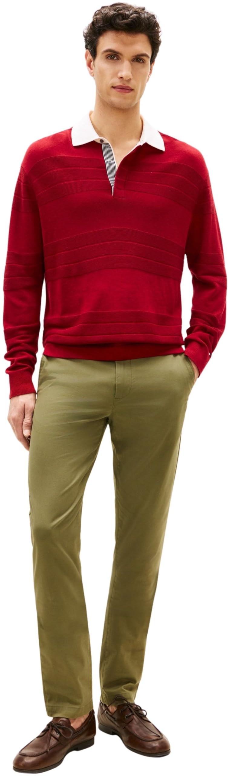 Tommy Hilfiger - Bleecker 1985 Pima Cotton Mw0mw26619, Pantaloni Chino Uomo