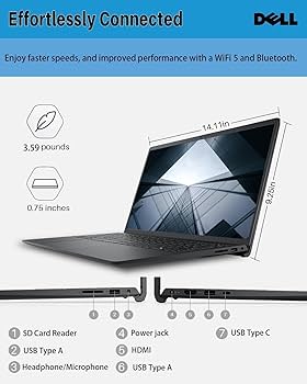Amazon.com: Dell Inspiron 15 Touchscreen Laptop Computer