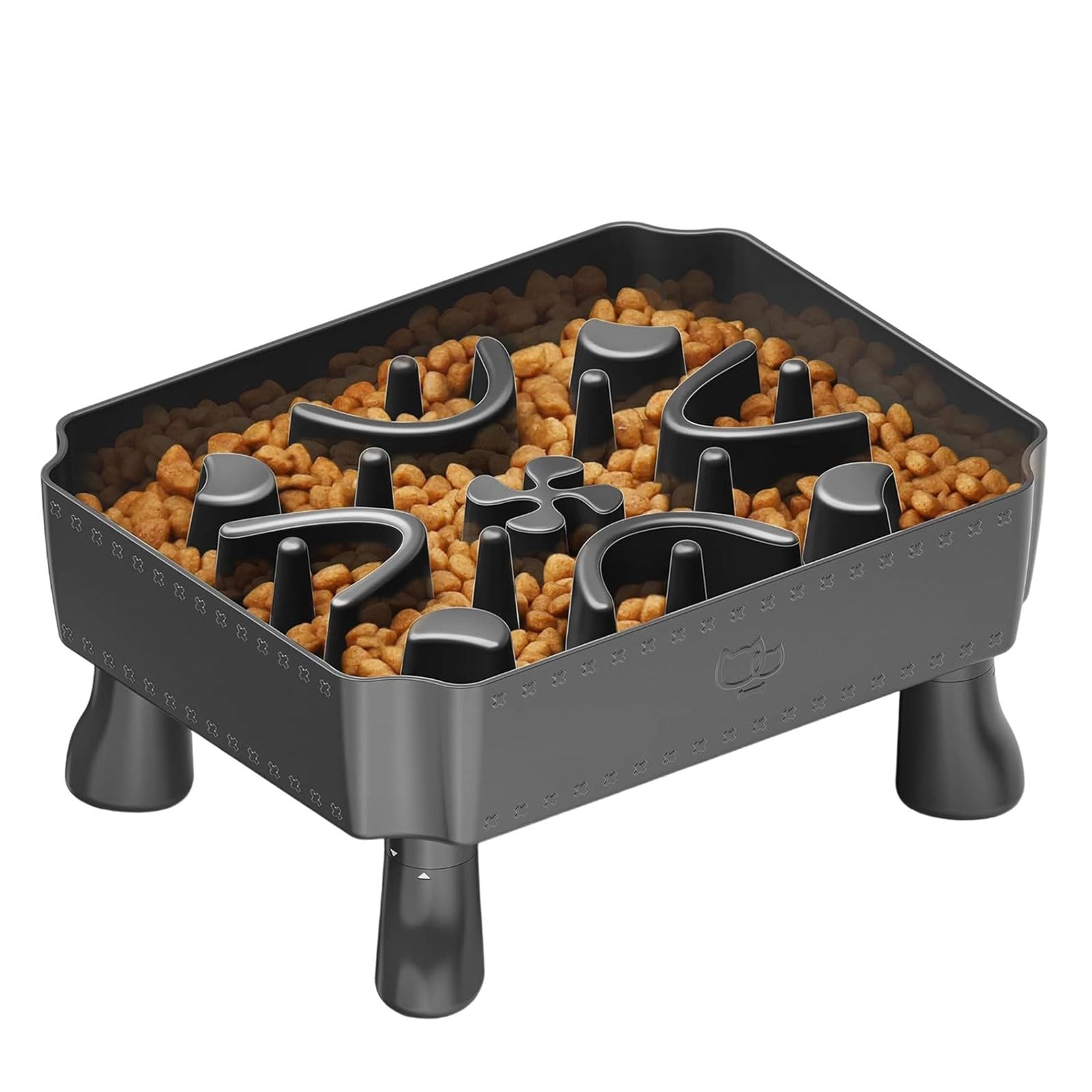 Kalttoy Durability Slow Feeders Bowl Regulable Dog Slow Feeders Comfortable Cats Bowl for Home and Garden Use Eating Dog