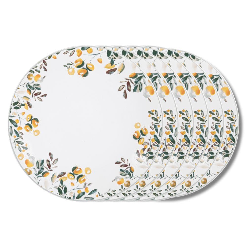 Table Passion - Assiette plate Summer 27 cm (lot de 6)