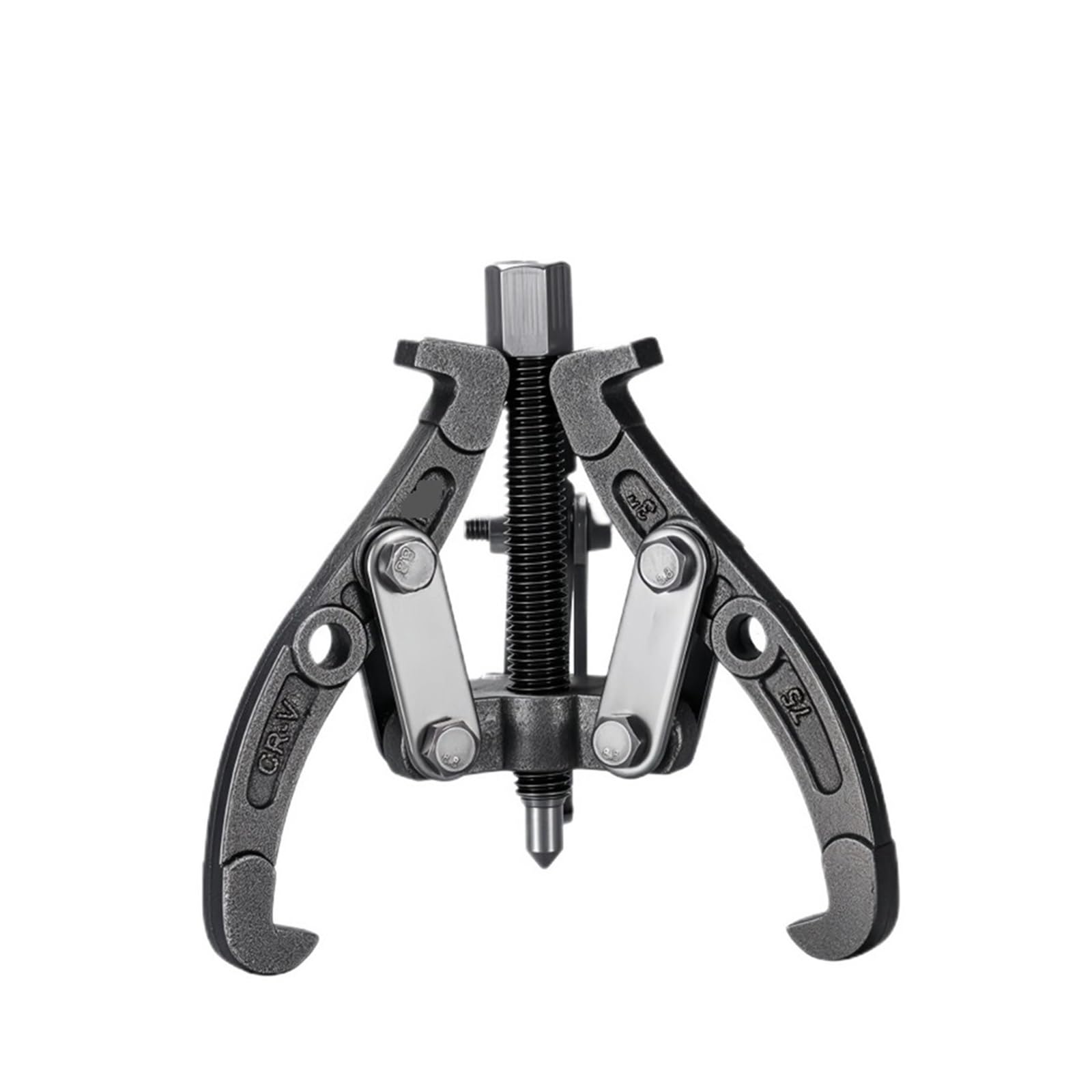 Estrattore per ingranaggi a 3 ganasce 1pc Estrattore for ingranaggi 3/4/6 pollici 3 Jaw 2 Strumento di rimozione puleggia reversibile Grado professionale resistente