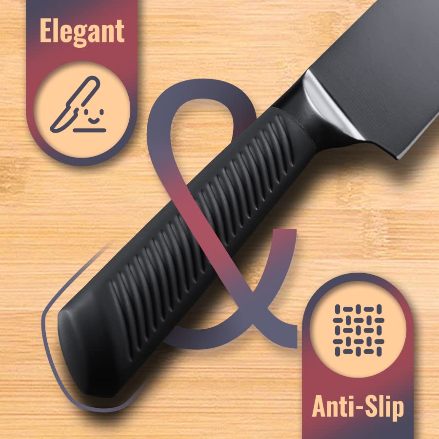 Knife-Block-Set-15-Piece-Knife-Set-Kitchen-Knife-Set-with-6-Steak-Knife-Set-with-Sharpener-Chef-Knife-High-German-Carbon-Stainless-Steel-Knife-with-Wooden-Block-Bread-Knife-Boxed-Knife-Set Knife Block Set, 15 Piece Kitchen Knife Set with 6 Steak Knife Set with Sharpener Chef Knife High German Carbon Stainless Steel Knife with Wooden Block Bread Knife Boxed