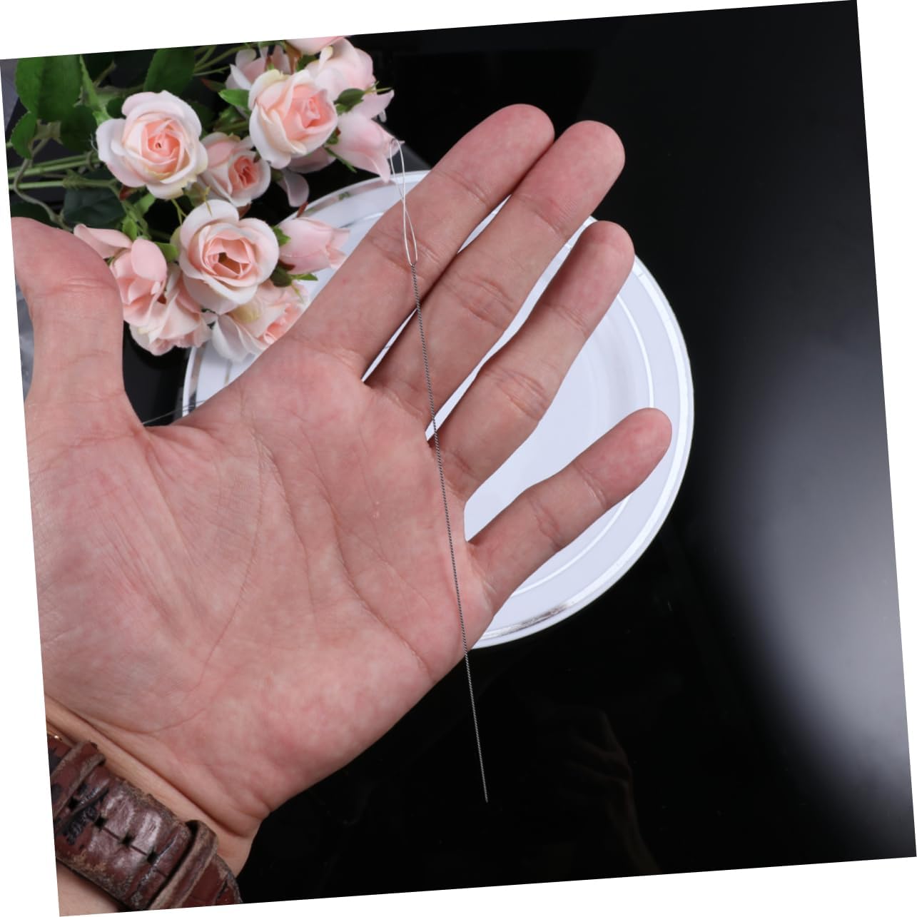 Beatifufu 3sets Beading Needles Multi-Purpose Sewing Embroidery Needles Perfect for DIY Yarn Knitting 6pcs*3