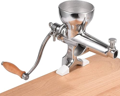 Miniatura 9 de Exprimidor manual de pasto de trigo Extractor de exprimidor manual de acero inoxidable para exprimir hierba de trigo, uvas de manzana, frutas,
