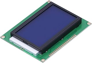 Módulo LCD Display luz de fundo azul visor LCD luz de fundo azul 12864-5V placa de módulo de porta serial paralela para Arduino LCD12864