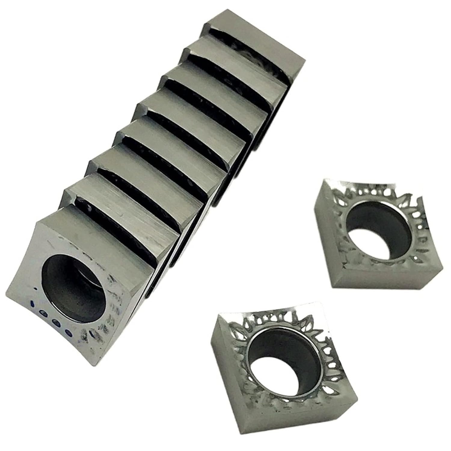 Indexable Carbide Lathe Tool SCGT09T302 SCGT09T304 SCGT09T308 AK H01 Carbide Aluminum Turning Insert Lathe Cutting Tool(SCGT09T304-AK H01)