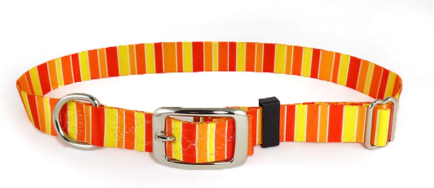 Tuff Lock Nylon Dog Collar, Metal SplitRing for Control