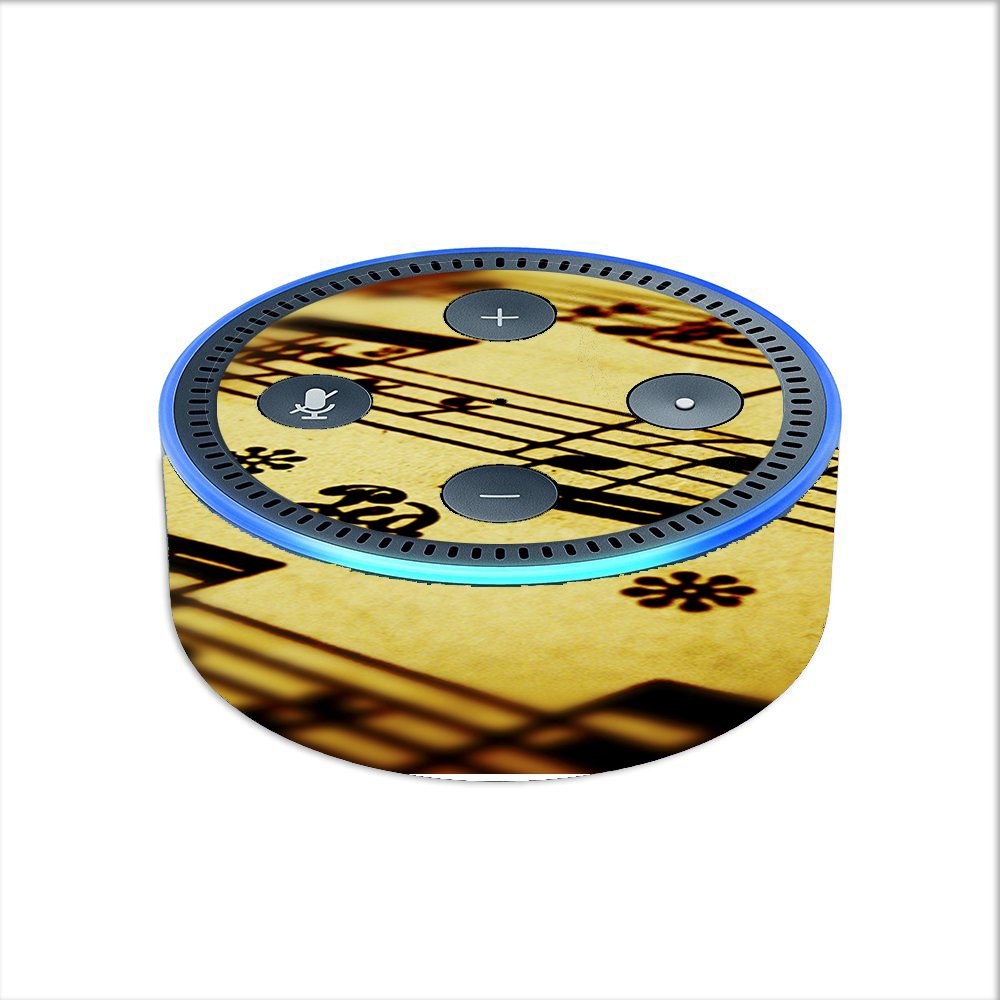 Skin Decal Vinyl Wrap for Amazon Echo Dot 2 Stickers Skins Cover (2nd Generation) / Sheet Music