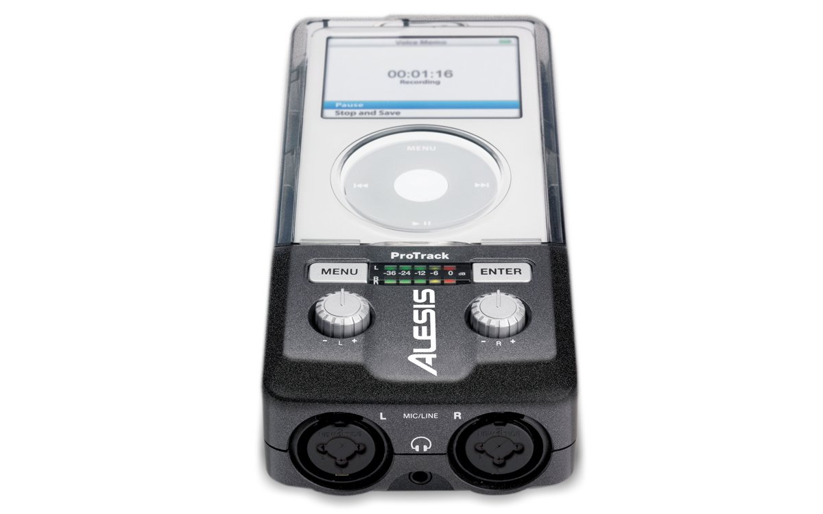 Amazon.co.jp: ALESIS iPod用ハンドヘルドステレオレコーダー ProTrack