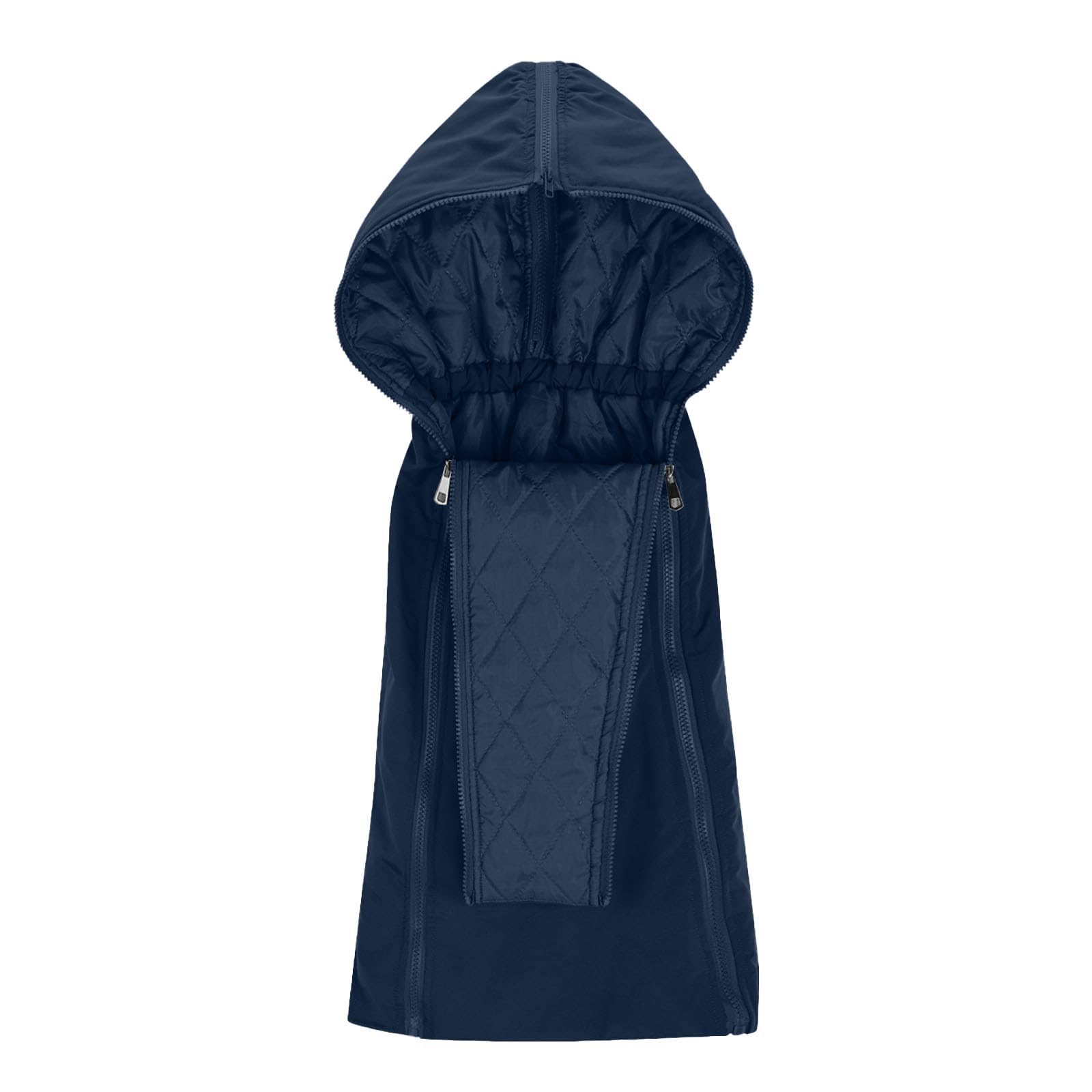 Tragejacke für Mama und Baby,Umstandsjacke mit Babyeinsatz,Umstands 3 In 1 Winter Knielanger Schwangerschaftsjacke mit Babyeinsatz Jackenerweiterung Umstandsmantel Winterjacke Schwangerschaft