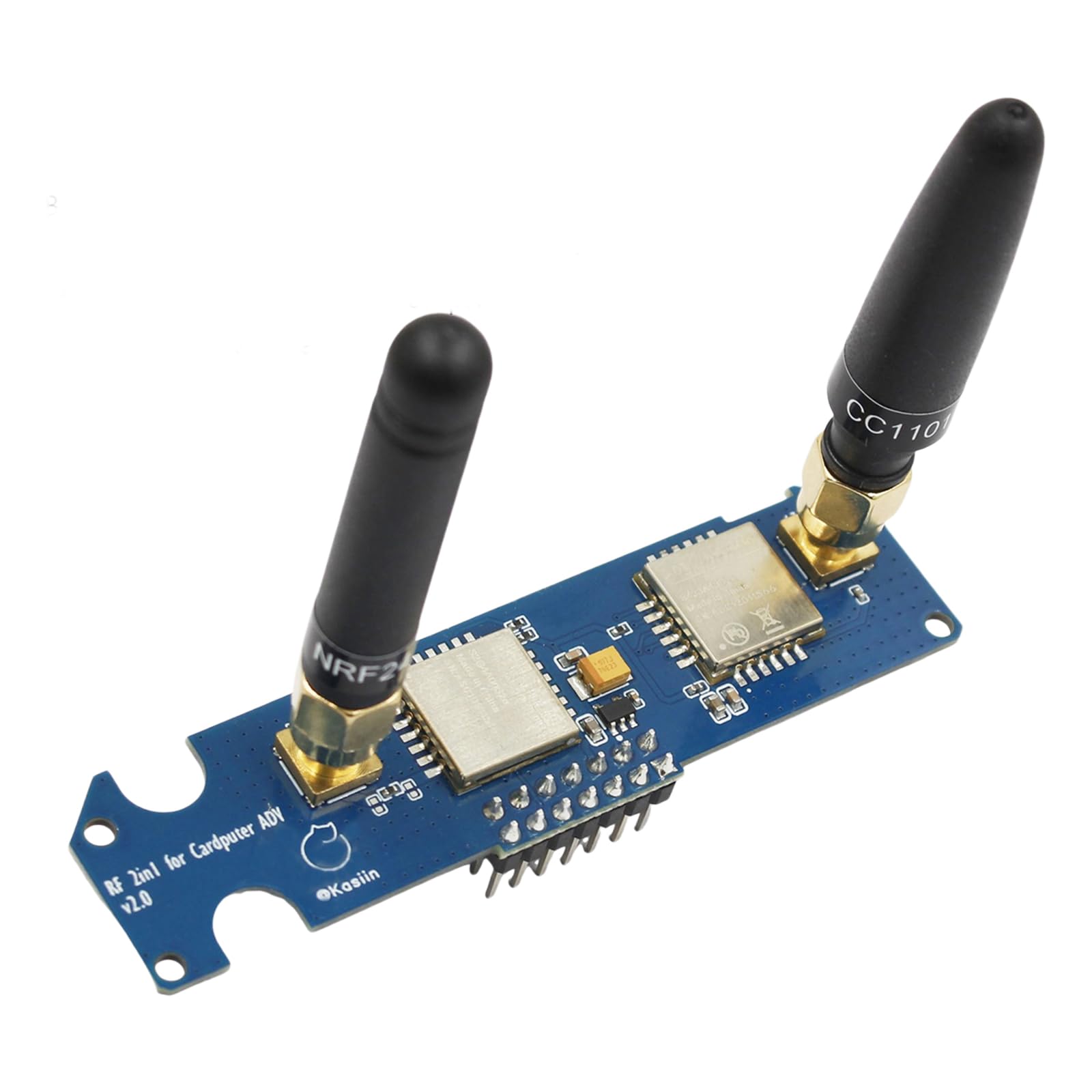 Genérico para M5stack Cardputer NRF24 y CC1101 Dual Bandas Board Enhanced Antenna Stability Tool 2.4G/433M Signale Antennenverbesserungsboards