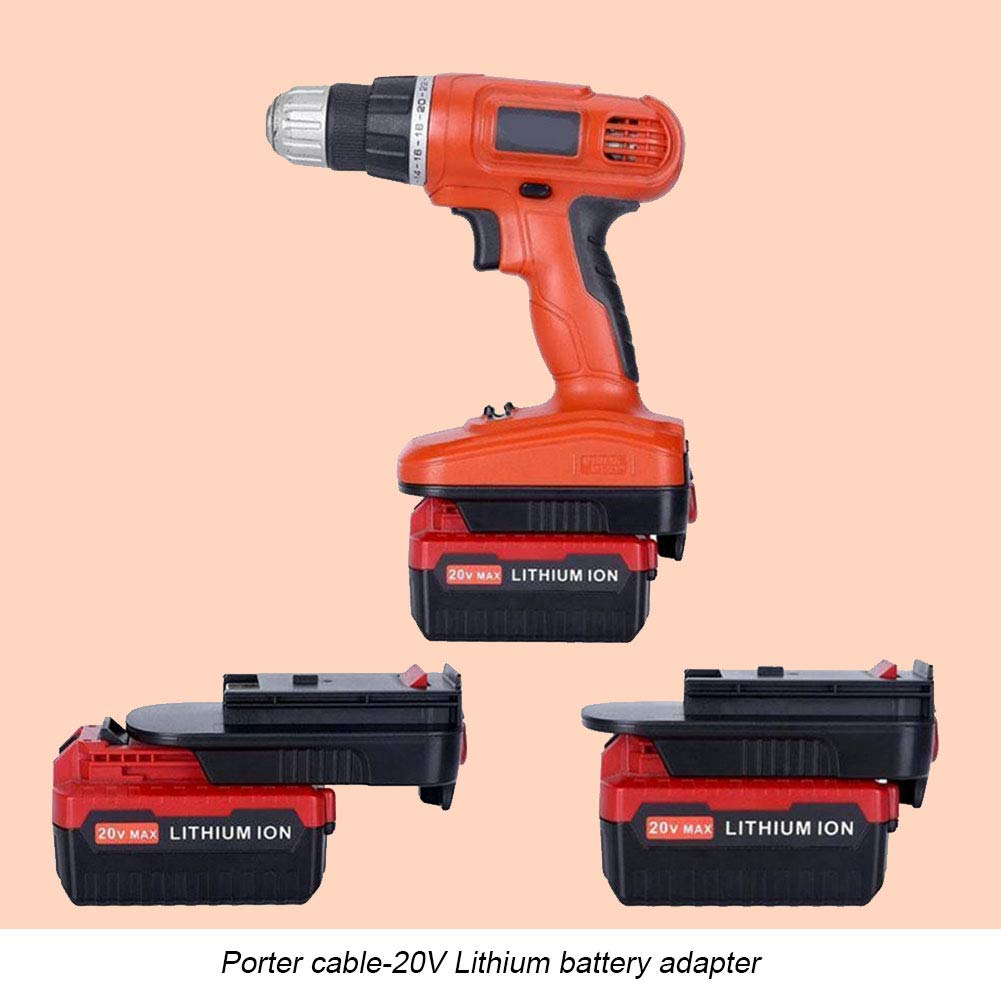 Adaptateur de batterie 20 V compatible avec HPA 20 V Tool Convert batterie