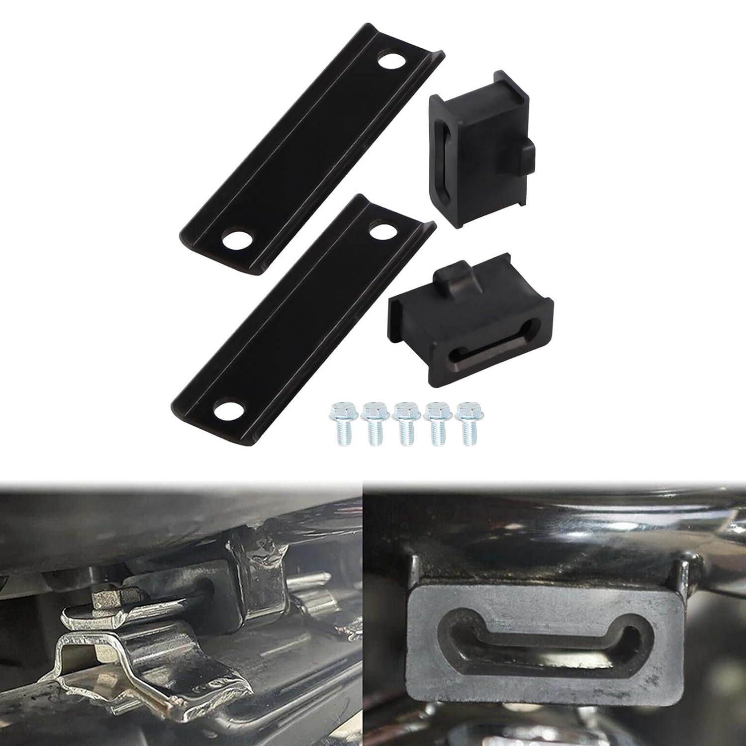 Motorcycle Mount Insert Pair, Squarglue