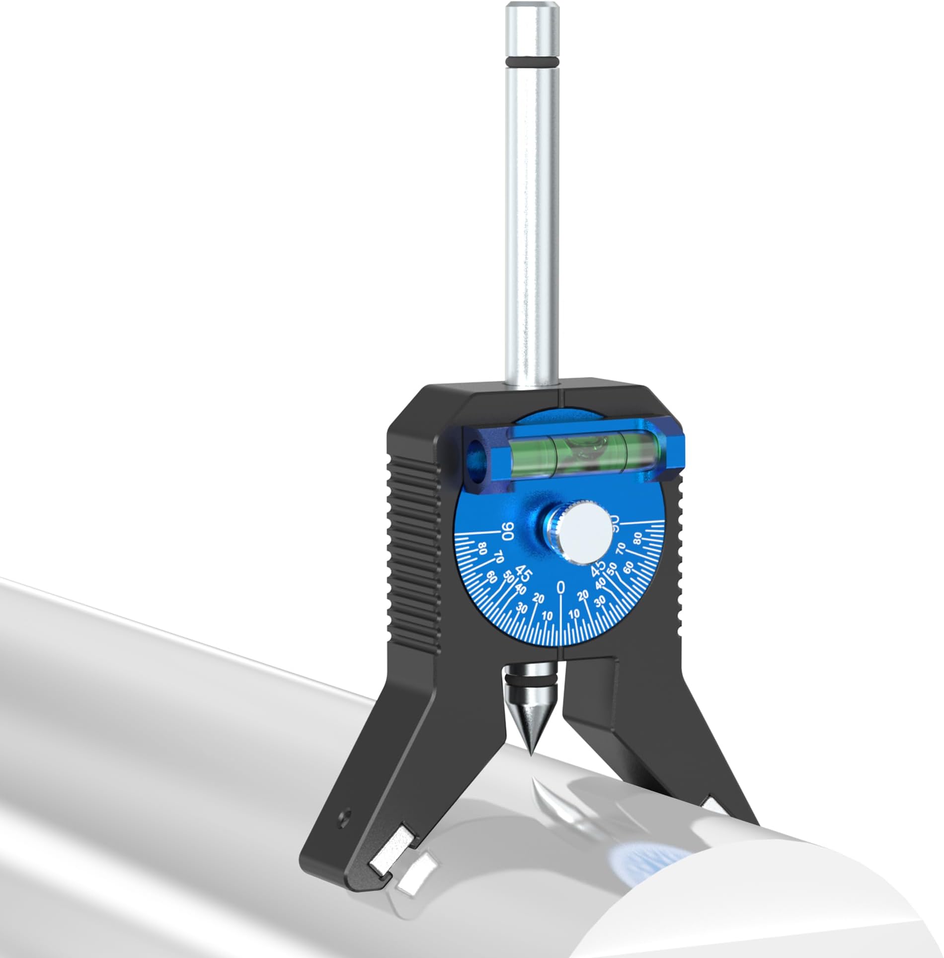 Gaquolam Pipe Center Finder, Pipe Angle Finder Measure Pipes Diameter 0
