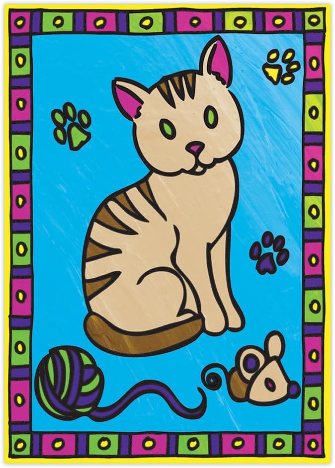 Royal Brush My First Paint by Number Kit, 8.75 by 11.375-Inch, 2/pkg