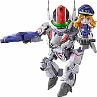 BANDAI - ＴＩＮＹ　ＳＥＳＳＩＯＮ　ＶＦ−２５Ｆ　メサイアバルキリー（アルト機）ｗｉｔｈ… TINY SESSION VF-25F メサイアバルキリー(アルト機) with