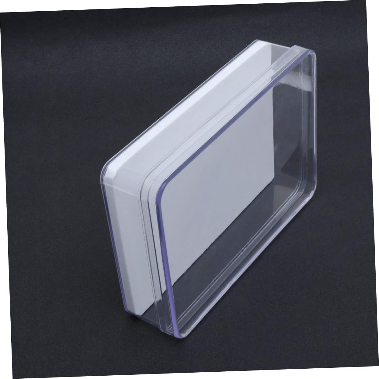 2pcs Transparent Specimen Box Display Case Viewer for Collection Jewelry Storage Multifunctional Container Lid for