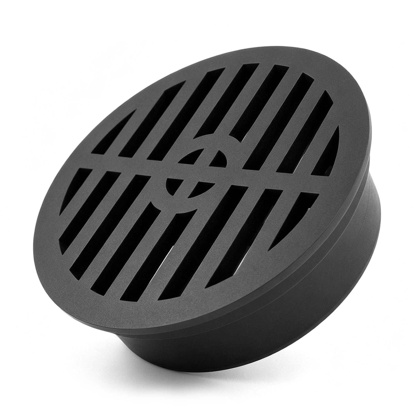 KIPTVO 4 Inch Round Outdoor Drain Cover, Drainage Grate Guard for Leaves