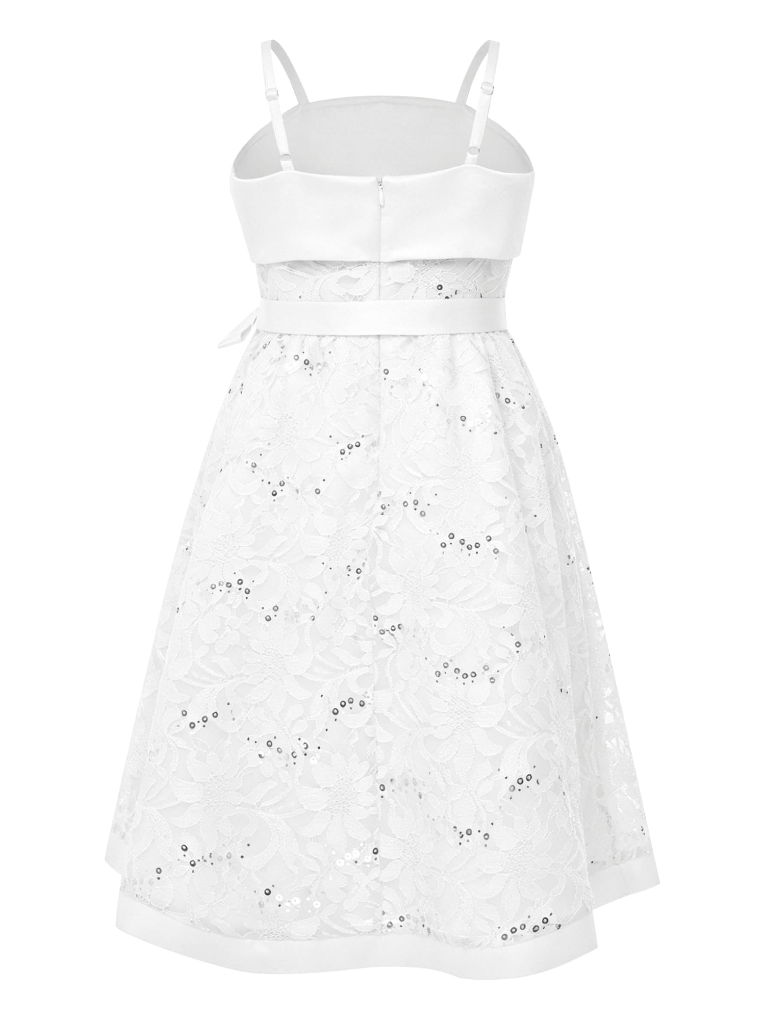 Oyolan Kinder Formelles Kleid Abendkleid Festlich Hochzeitsgast Festkleid
