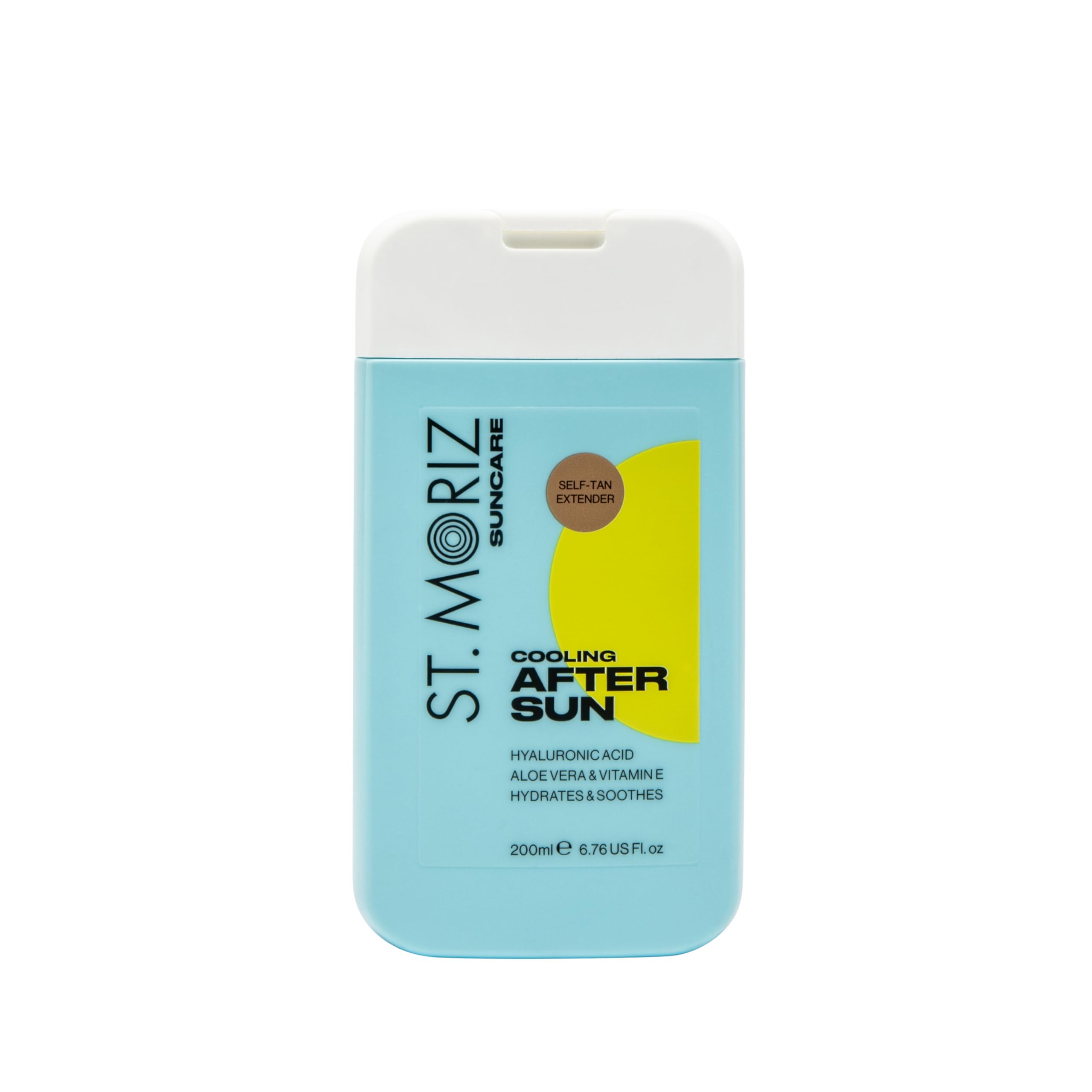 St Moriz Suncare Cooling After Sun Body Lotion with Self Tan Extender | After Sun Care Cooling Body Moisturiser with Hyaluronic Acid, Aloe Vera & Vitamin E | Dermatologically Tested | Vegan | 200ml