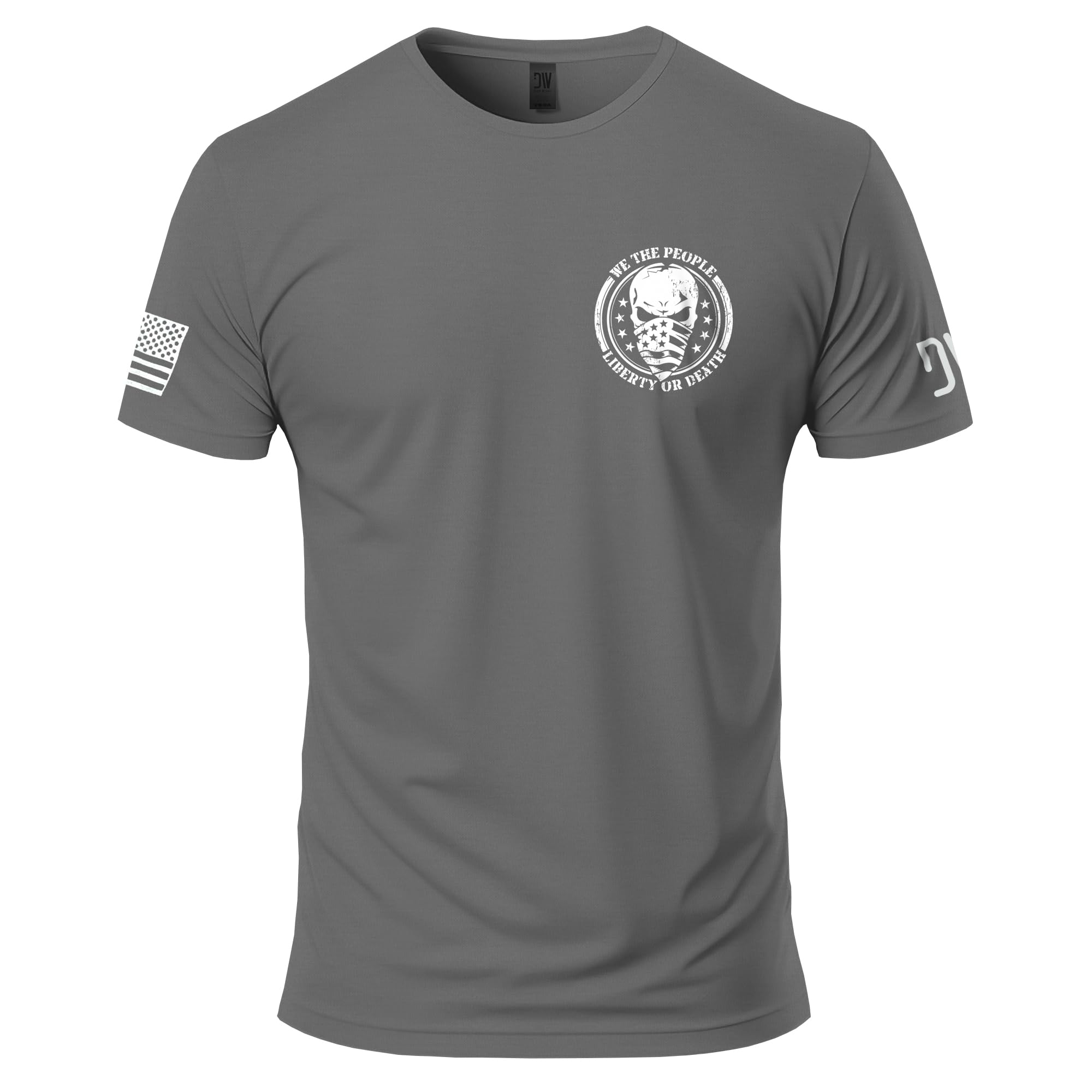 Dion Wear We The People T-Shirt - Cotton Short Sleeve Heritage Graphic Tee for Men