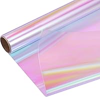 Vista 8 de PerkHomy - Rollo de celofán transparente de 16 pulgadas x 100 pies, 3 mil de grosor de celofán para canasta de regalo, golosinas, envoltura