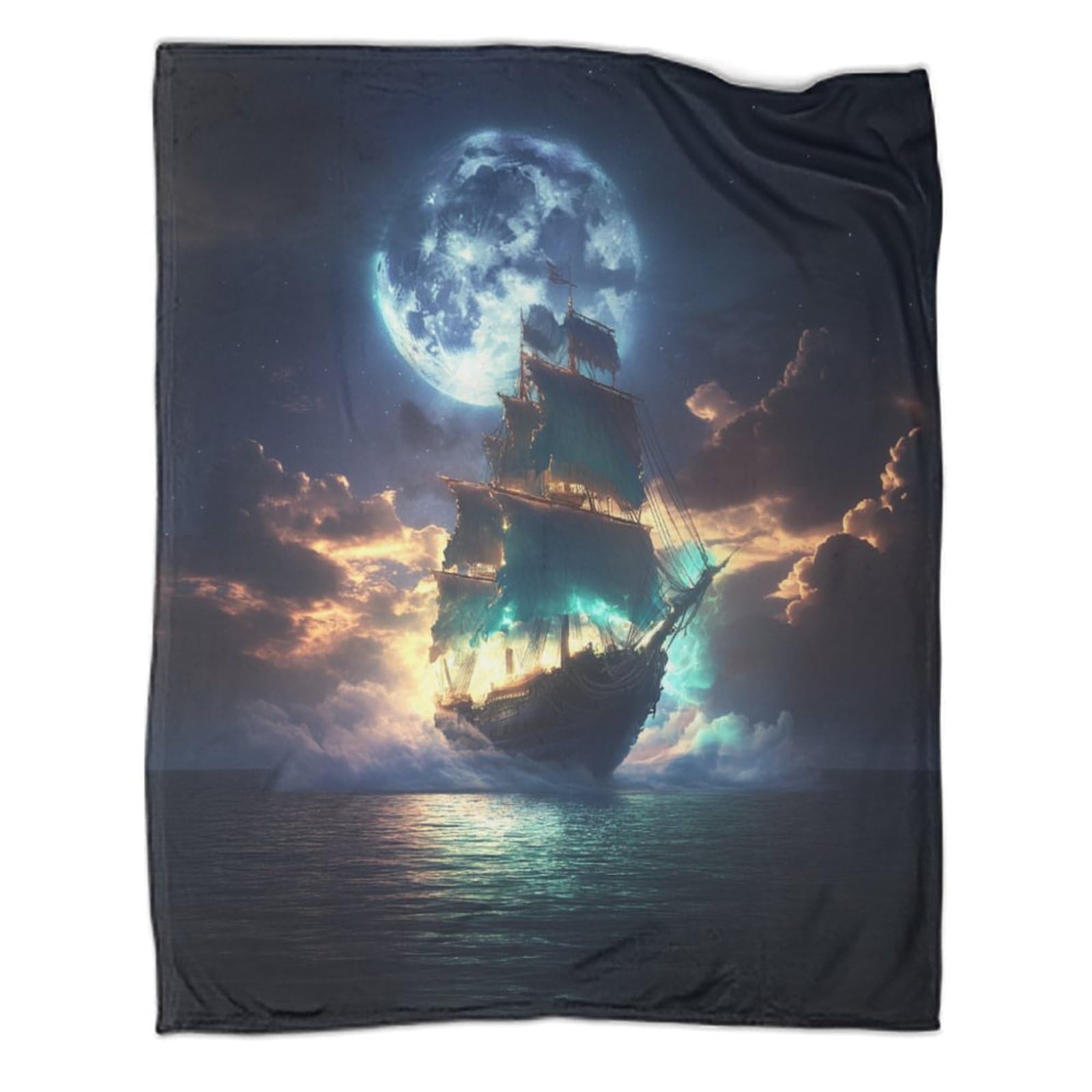 Couverture pirate république flottante pour vos soirées cinéma sur le canapé
