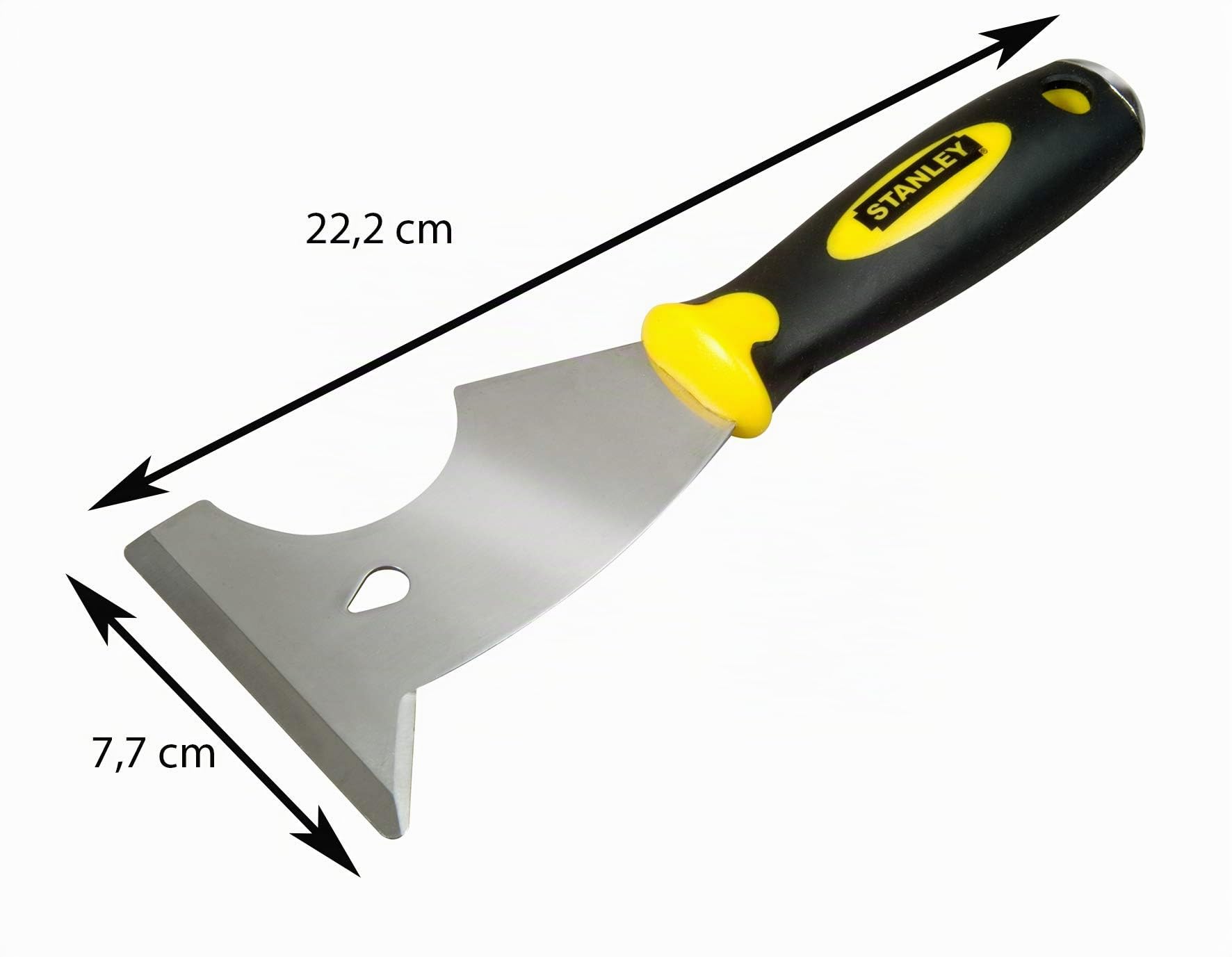 BLACK+DECKER KX2200K-QS Pistola termica/Sverniciatore 2000 W con 8 accessori in valigetta, Temperatura (65-645°c) & STANLEY 0-28-206 Spatola multiuso "6 in 1"
