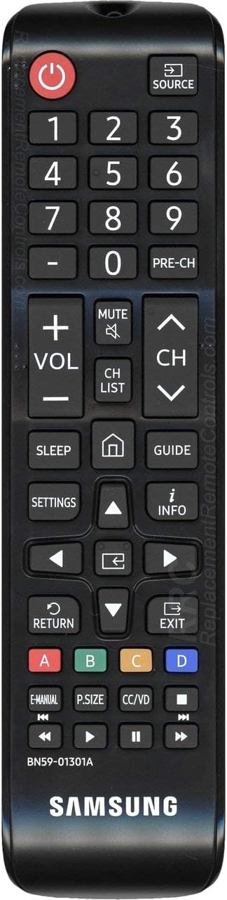Samsung BN59-01301A - BN59-01303A LED TV Remote Control for N5300, NU6900, NU7100, NU7300 (2018 Models)