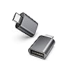 Syntech USB C to USB Adapter(2 Pack), USB-C Male to USB3.0 Female Adapter Compatible with MacBook Pro after 2016, MacBook Air after 2018, Mac Mini, Dell XPS and More Type C or Thunderbolt 3 Devices