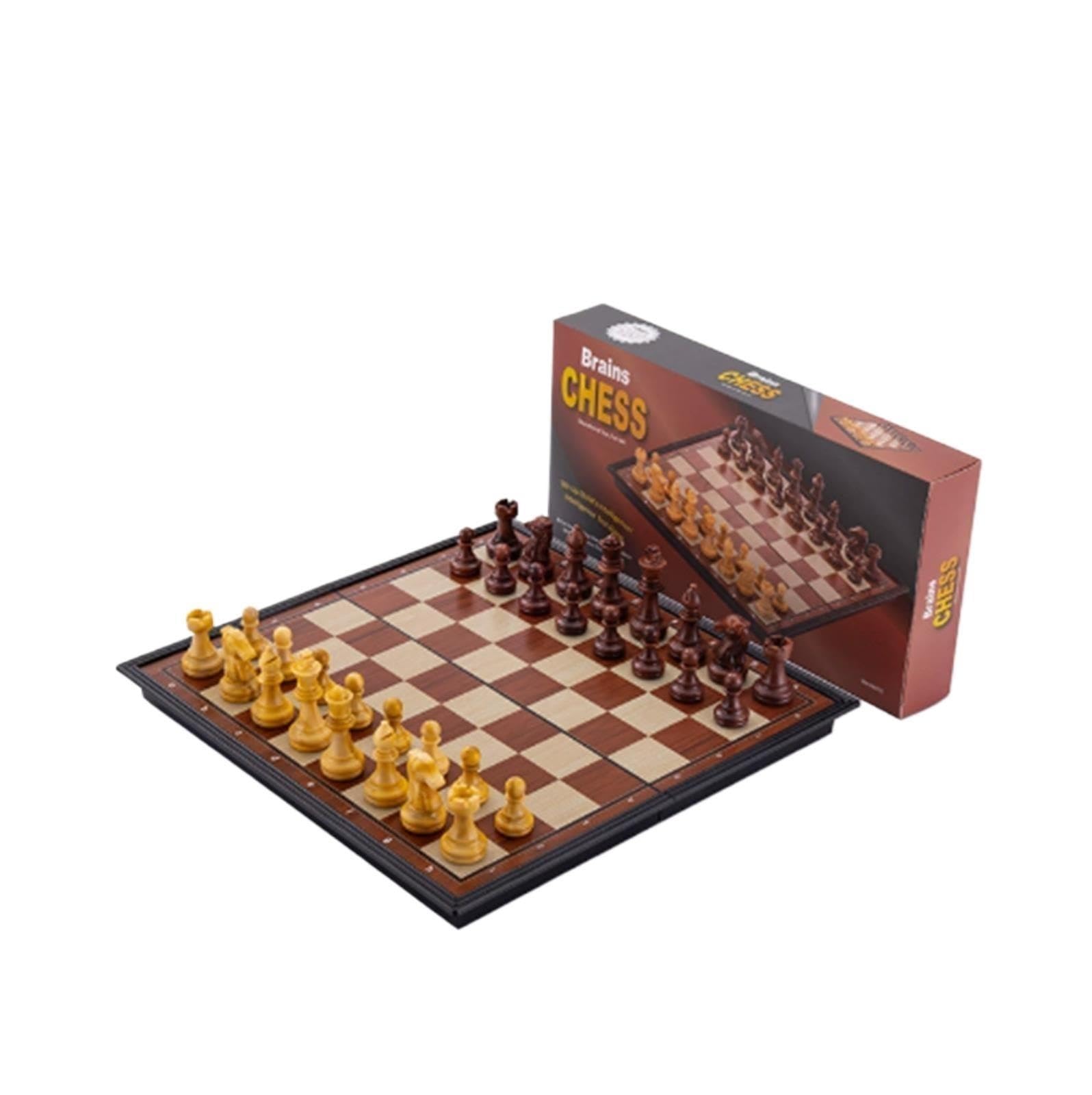 Juego de ajedrez ajedrez de Viaje Plegable portátil magnético