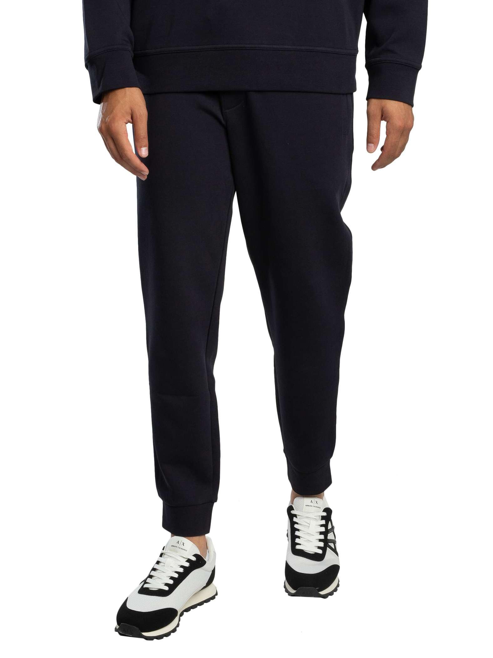 Armani Exchange Men's Icon Project, emboidered Logo, Sweatpants, Blue, M