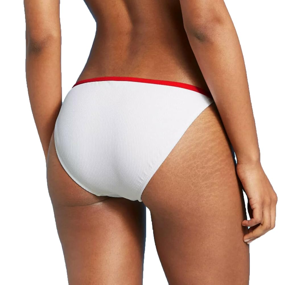 Amazon.com: Xhilaration Juniors' Ribbed String Cheeky Bikini