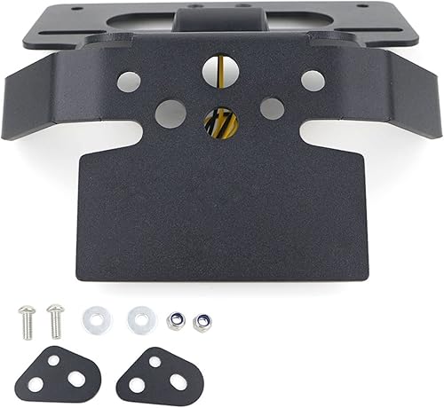 Miniatura 4 de Motorcycle License Plate Holder Motorcycle License Number Plate Frame Holder Bracket Tail Tidy Fender Eliminator Compatible with Triumph Scrambler