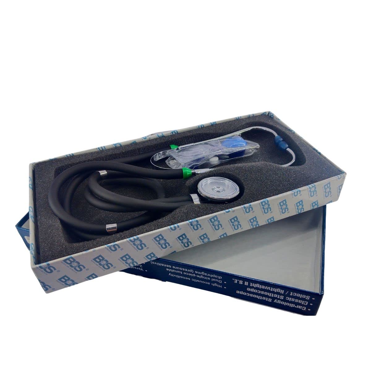 Rappaport Multifunctional Dual Tube For Doctor & Professional Use Double Stethoscope (Black) (B0BYK479JR) Amazon Price History, Amazon Price Tracker