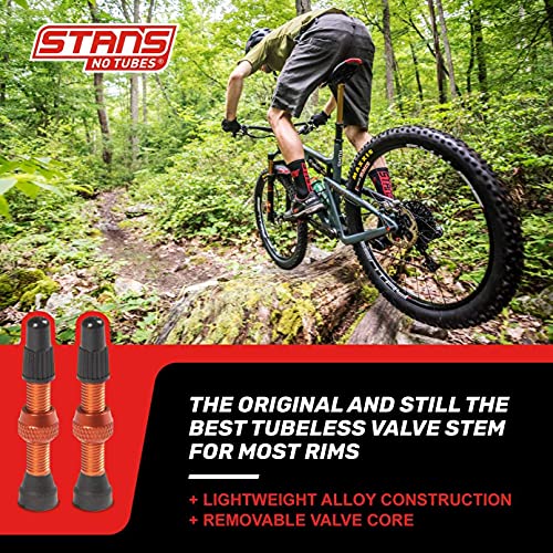 Valve Mixte Stan's NoTubes Orange 35 mm Accessoire Roue Vélo 03300647 - 5