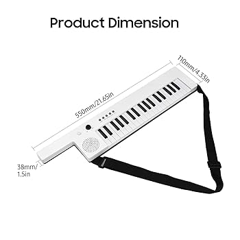 Amazon | ミニピアノキーボード楽器37キー電子キーボードピアノ